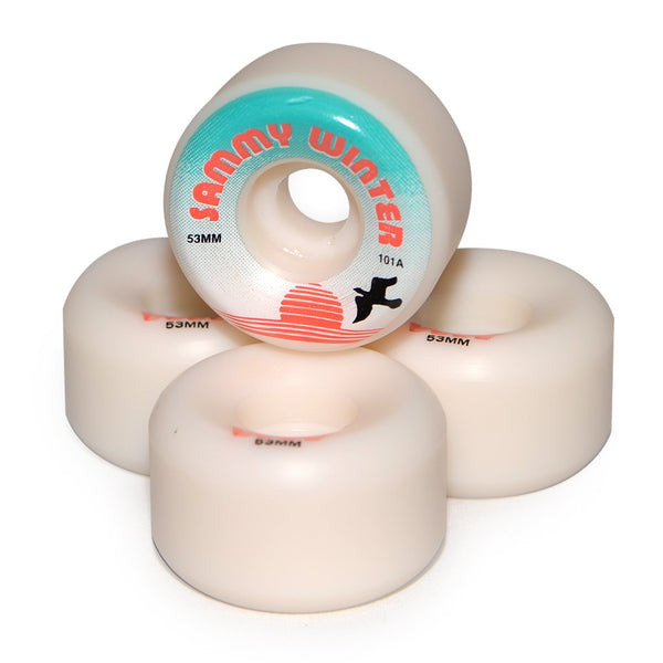 Wayward Sammy Winter Funnel Cut 101a Skateboard Wheels 53mm – Preduce