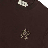 Victoria Queenhead Logo T-Shirt Brown