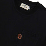 Victoria Double Pocket Logo T-Shirt Black