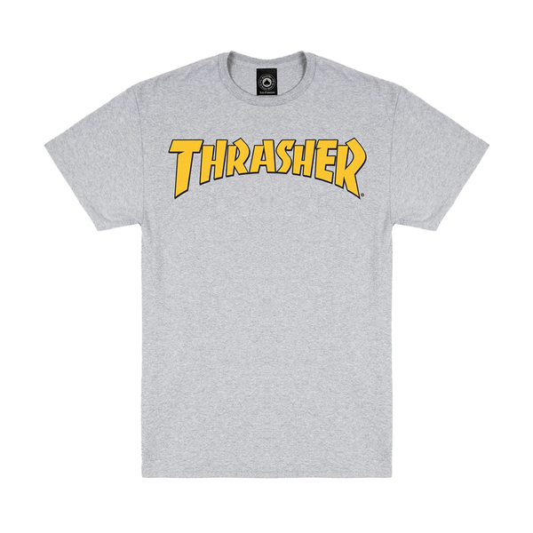 Thrasher Cover Logo T-Shirt Ash Grey