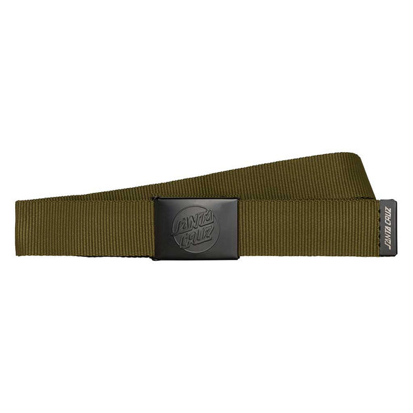 Santa Cruz Opus Dot Web Belt Green