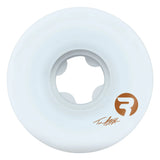 Ricta Asta Flux Naturals White Slim 101a Skateboard Wheels 52mm