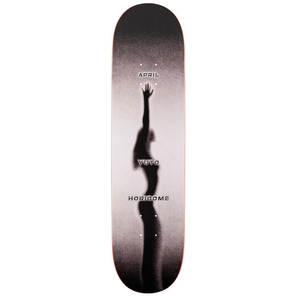 April Yuto Fade Skateboard Deck 8.25