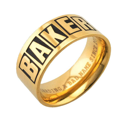 Baker Logo Gold Ring