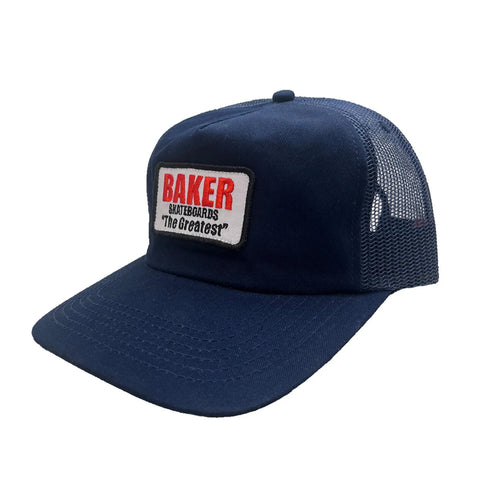 Baker The Greatest Trucker Hat Navy