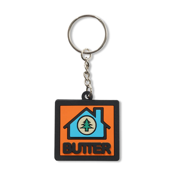 Butter Goods Appliance Rubber Keychain Orange