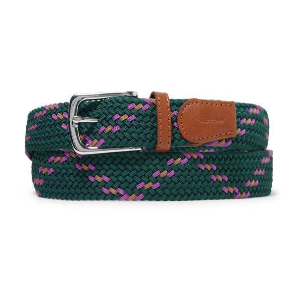 Butter Goods Braided Belt Forest