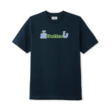 Butter Goods Bugs Logo T-Shirt Navy