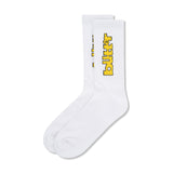 Butter Goods Defect Socks White