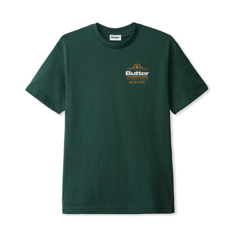 Butter Goods Jazz Messengers T-Shirt Dark Forest