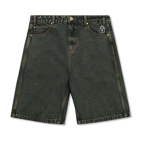 Butter Goods Lock Denim Shorts Washed Ivy