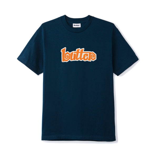 Butter Goods Swirl T-Shirt Navy