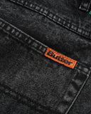 Butter Goods Weathergear Denim Shorts Faded Black