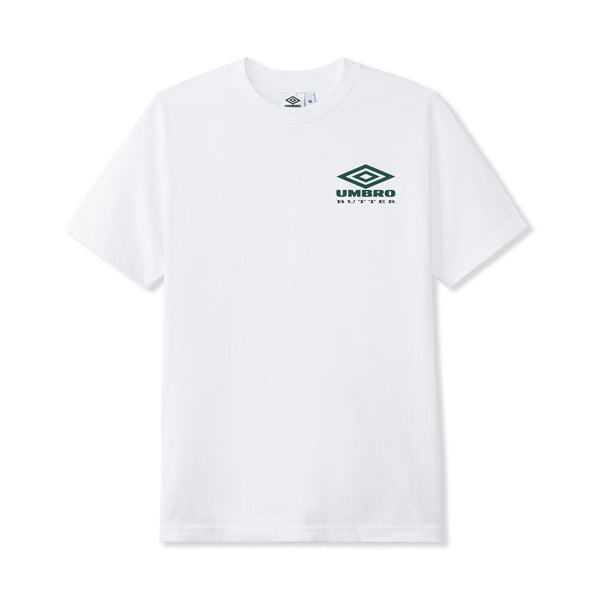 Butter Goods x UMBRO Lines T-Shirt White