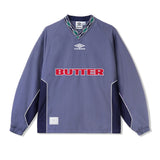 Butter Goods x UMBRO Training Pullover Slate/Navy