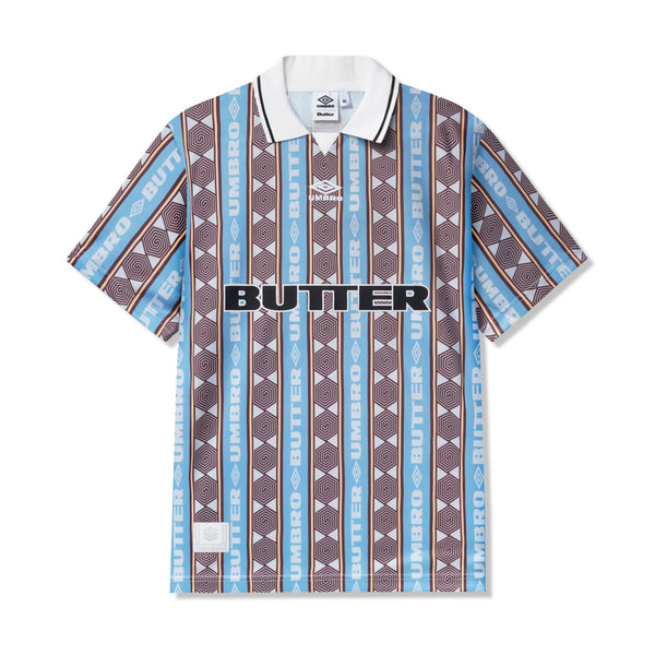 Butter Goods x UMBRO Vert Jersey Sky/Brown