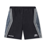 Butter Goods x UMBRO Diamond Shorts Black