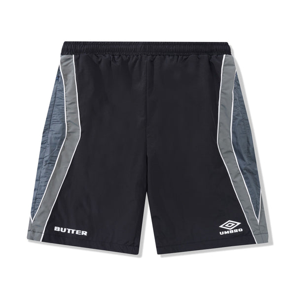 Butter Goods x UMBRO Diamond Shorts Black