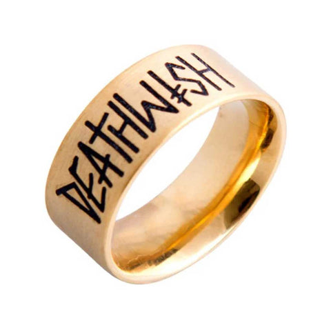 Deathwish Deathspray Gold Ring