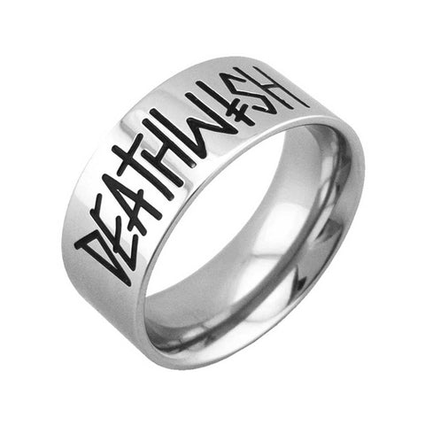 Deathwish Deathspray Silver Ring