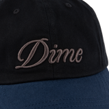 Dime Cursive Low Pro Cap Black/Midnight