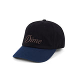 Dime Cursive Low Pro Cap Black/Midnight