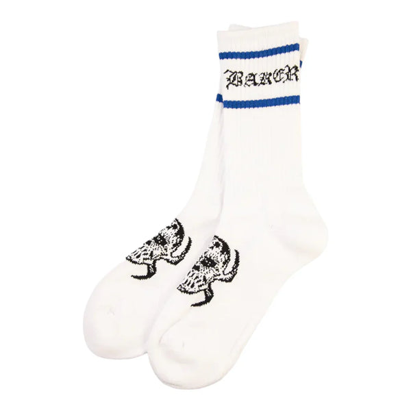 Baker Olde White Socks