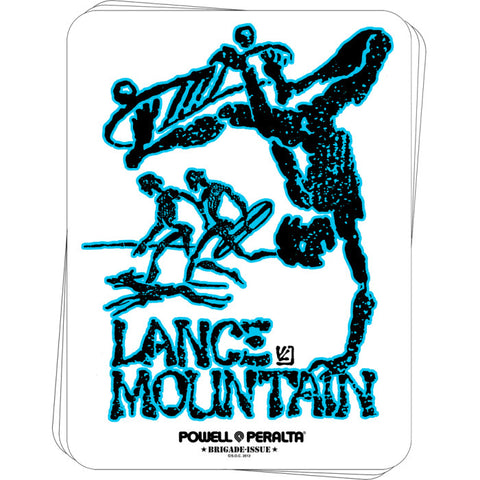 Powell Peralta Bones Brigade Mountain Sticker