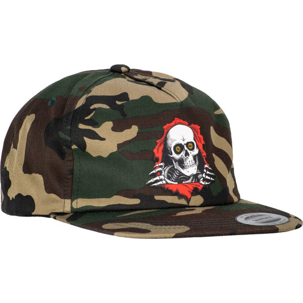 Powell Peralta Ripper 2 Snapback Cap Camo