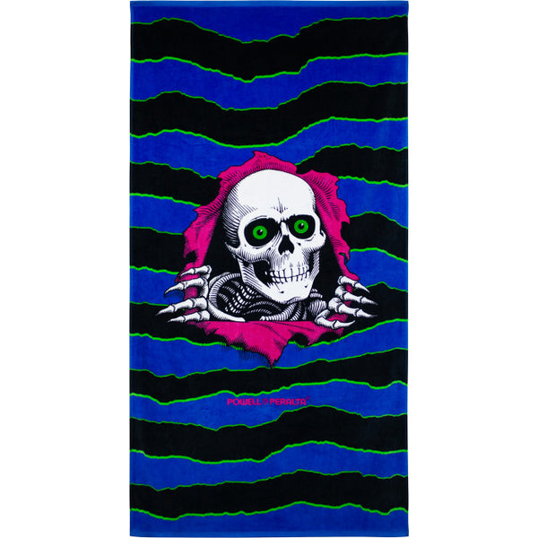 Powell Peralta Ripper Beach Towel Blacklight