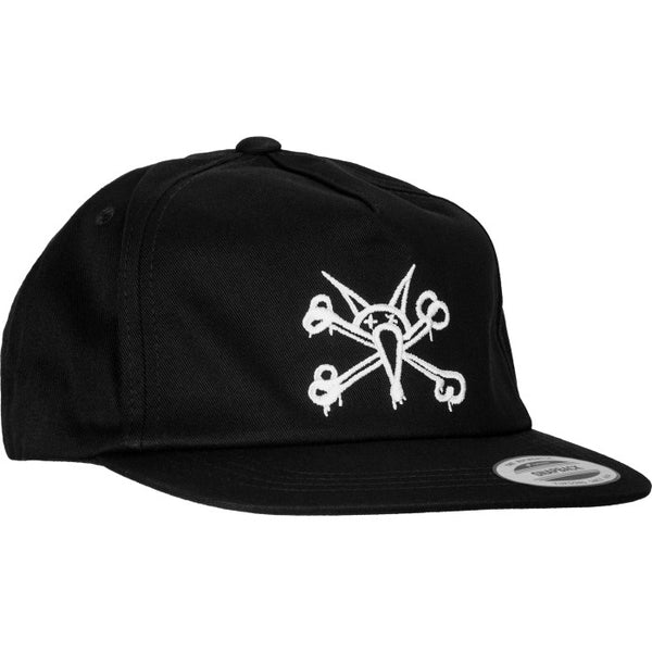 Powell Peralta Vato Rat Snapback Cap Black