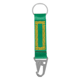 Sci-Fi Fantasy Webbing Keychain Green