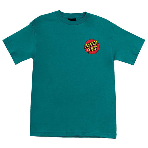 Santa Cruz Beware Dot T-Shirt Teal