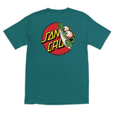 Santa Cruz Beware Dot T-Shirt Teal