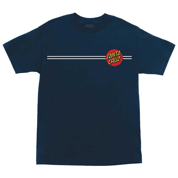 Santa Cruz Classic Dot T-Shirt Navy