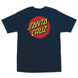 Santa Cruz Classic Dot T-Shirt Navy