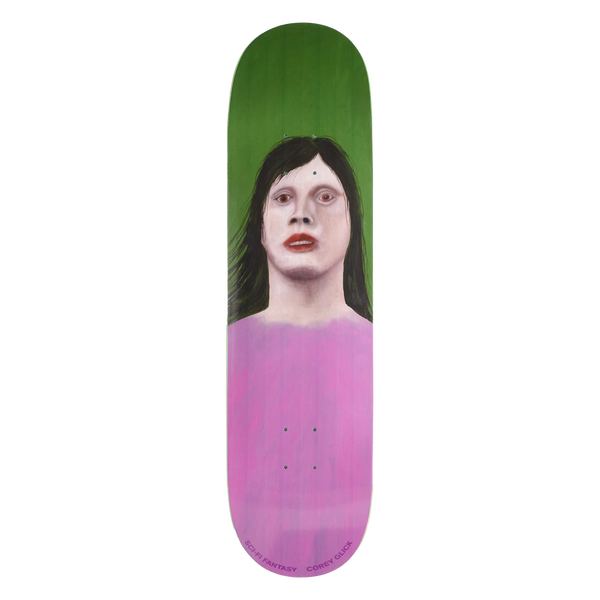 Sci-Fi Fantasy Glick Portrait Skateboard Deck 8.5