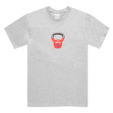 Sci-Fi Fantasy Kettle Bell T-Shirt Heather Grey