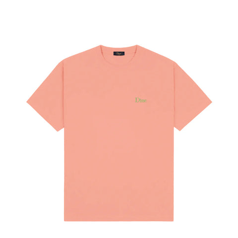 Dime Classic Small Logo T-Shirt Pink Clay