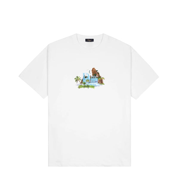 Dime Classic Waterfall T-Shirt White