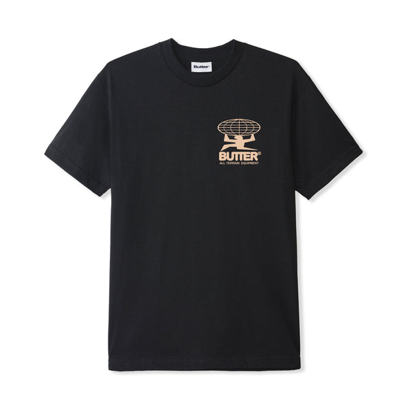 Butter Goods All Terrain T-Shirt Black