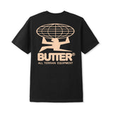 Butter Goods All Terrain T-Shirt Black