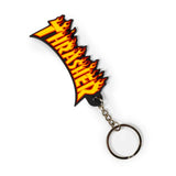 Thrasher Flame Keychain