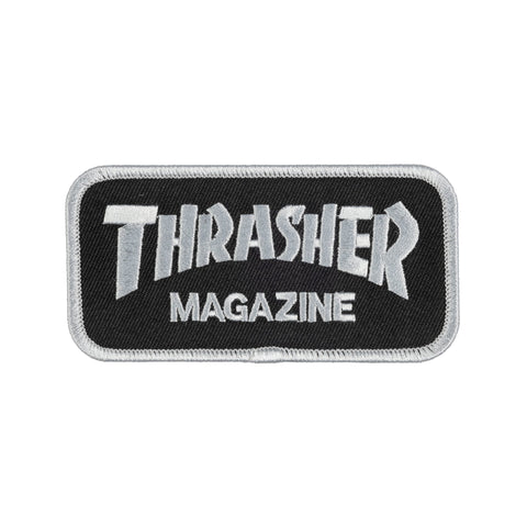 Thrasher Logo Patch Black/Grey