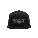 Thrasher x Anti Hero Mag Banner Snapback Black