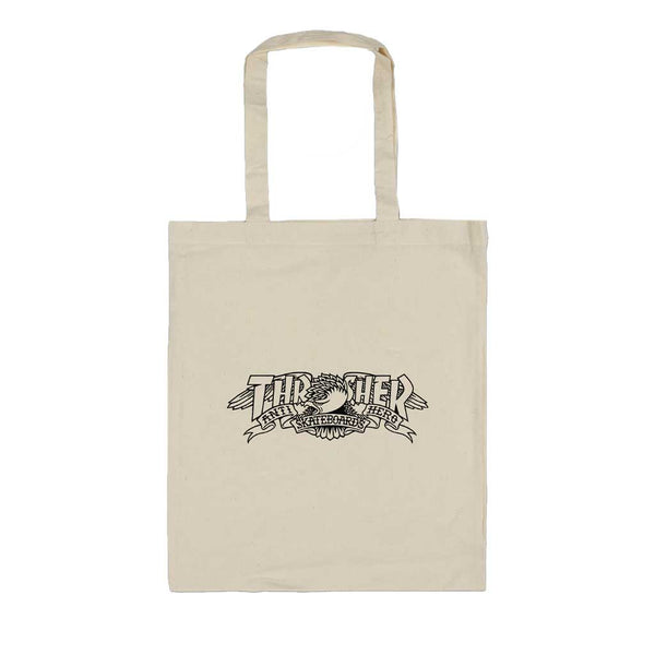 Thrasher x Anti Hero Tote Bag Natural