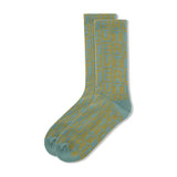 Butter Goods Tile Socks Green