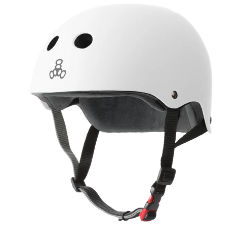 Triple 8 The Certified Sweatsaver Helmet White Matte