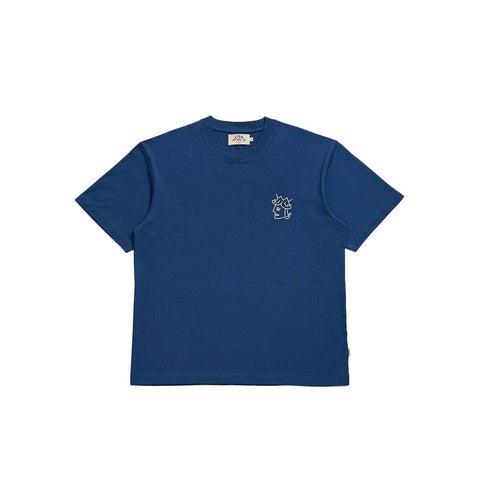 Victoria Queenhead Logo T-Shirt Yale Blue