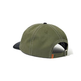 Butter Goods Lock 6 Panel Cap Army/Black